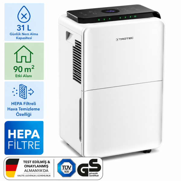 Endüstriyel nem alma cihazı DH 65 S