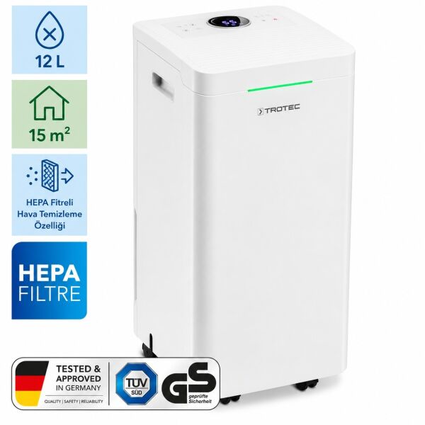 Endüstriyel nem alma cihazı DH 15 VPR+