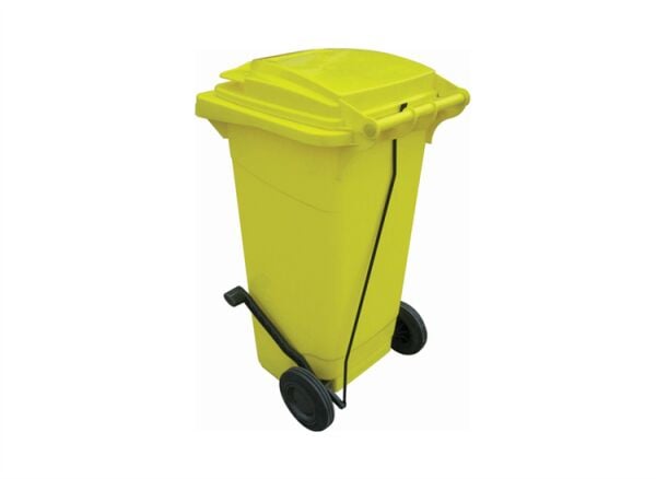 Plastik Çöp Kovası 120 Litre Pedallı