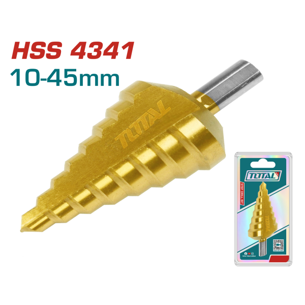 KADEMELİ MATKAP UCU 10-45