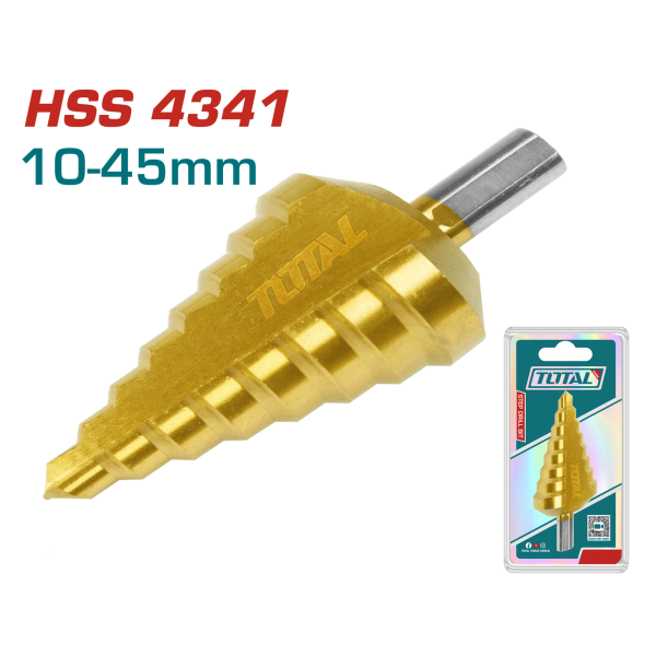 KADEMELİ MATKAP UCU 10-45