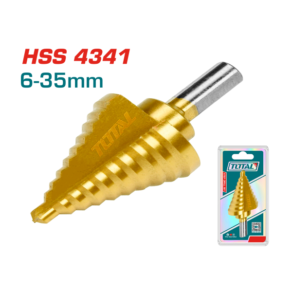 KADEMELİ MATKAP UCU 6-35