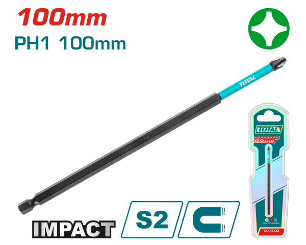 DARBELİ 100MM PH1 BİTS UÇU KARTELALI