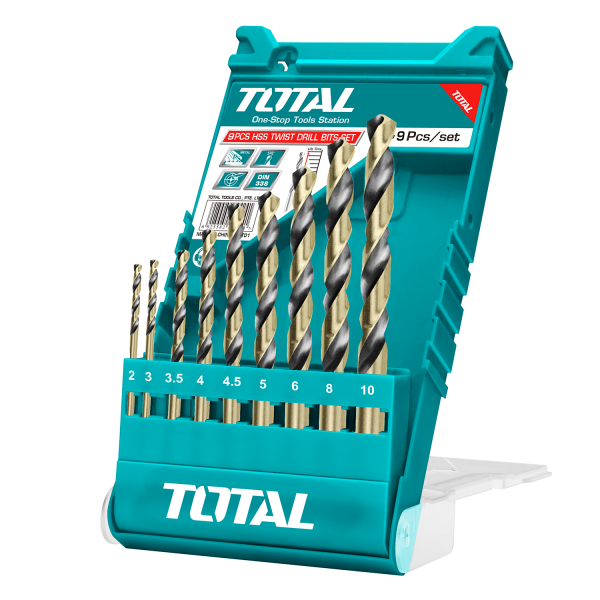 9 lu HSS Twist Matkap Uç Seti