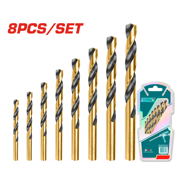 8 PARÇA HSS MATKAP UÇ SETİ