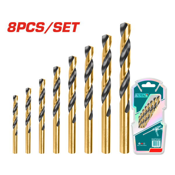 8 PARÇA HSS MATKAP UÇ SETİ