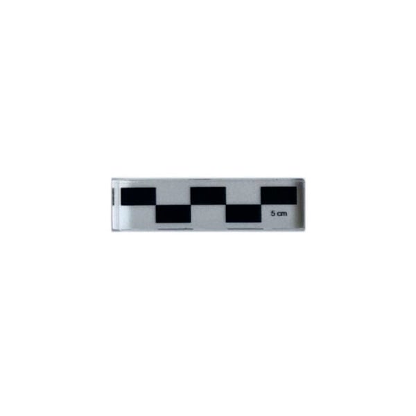 5 cm Pleksiglas Fotoğraf Ölçeği Siyah Beyaz