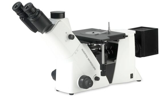 MDS400 Trinoküler İnvert Metal Mikroskop LWD P.A