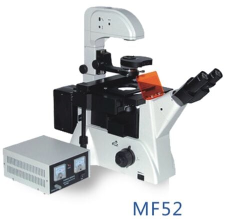 MF52 Trinoküler İnvert Floresan Faz Kontrast Mikroskop