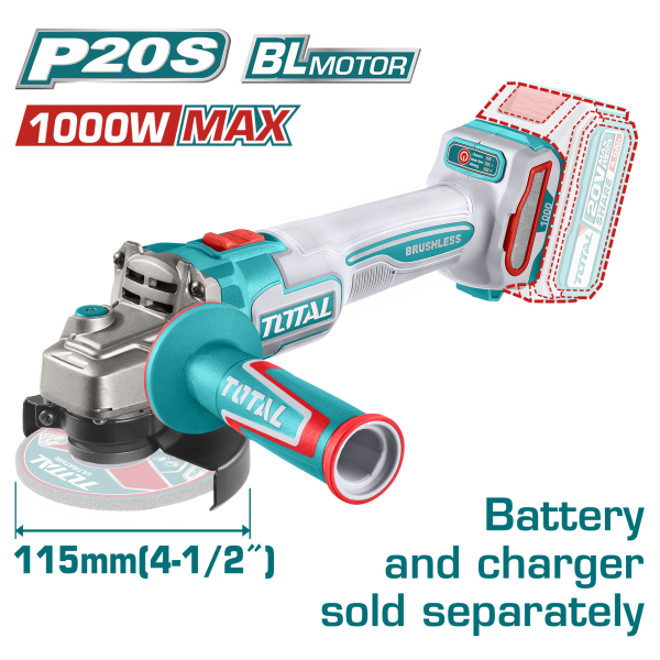 LI-ION AKÜLÜ KÖMÜRSÜZ TAŞLAMA 1000W (SOLO)
