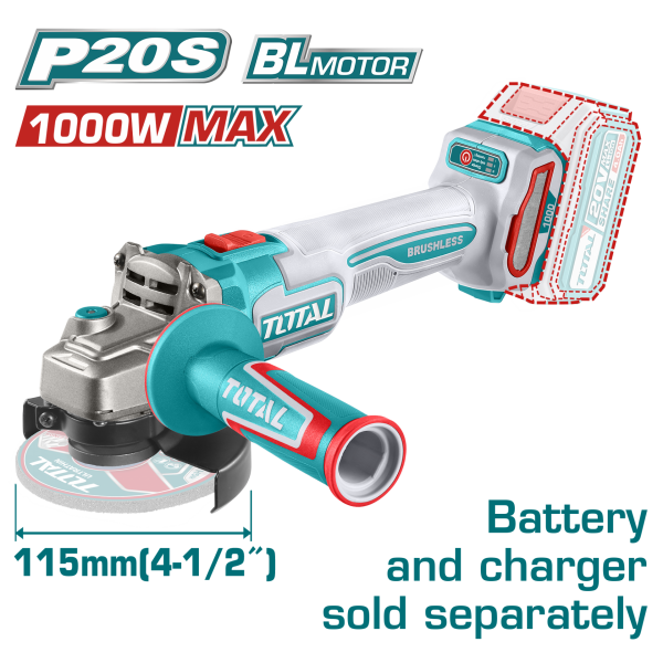LI-ION AKÜLÜ KÖMÜRSÜZ TAŞLAMA 1000W (SOLO)