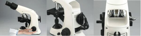 SOIF B300 /TR /L Model Trinoküler Laboratuar Mikroskobu IOS-LED-Plan Achromat-