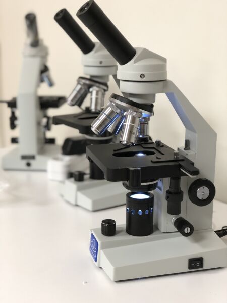 SOIF M2 Monoküler Öğrenci Mikroskobu -4 Objektif Yuvalı Achromat-1000x