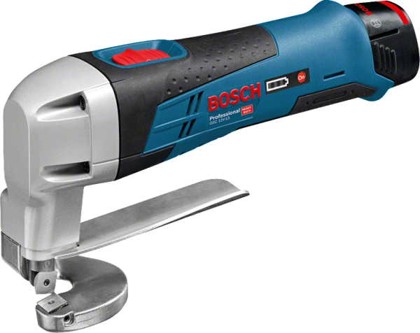Bosch Professional GSC 12V-13 2 Ah Çift Akülü Sac Kesme Makinesi - L-boxx Çantalı