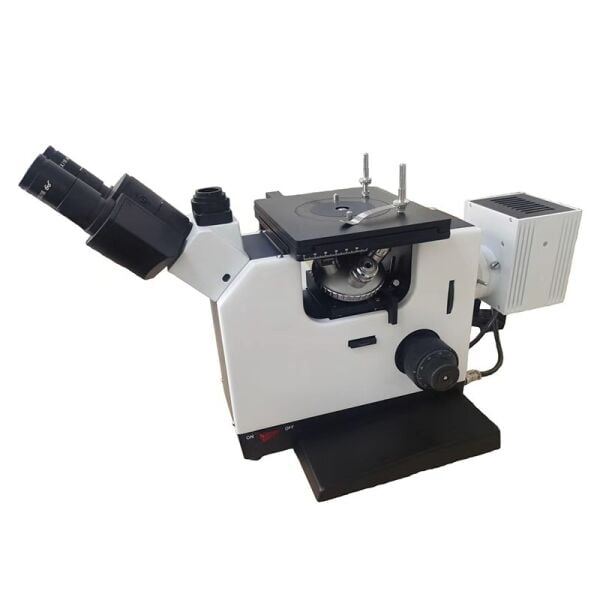 SOIF XJP-6A Model Trinoküler Invert Metal Mikroskobu-Plan Achromat-1250x-