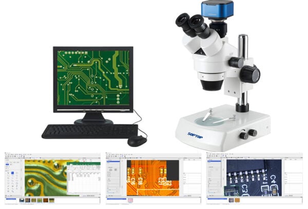 SZM45-T2/S Tinoküler Başlıklı Stereozoom Mikroskop