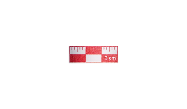 3 cm Kırmızı  Fotoğraf Ölçeği