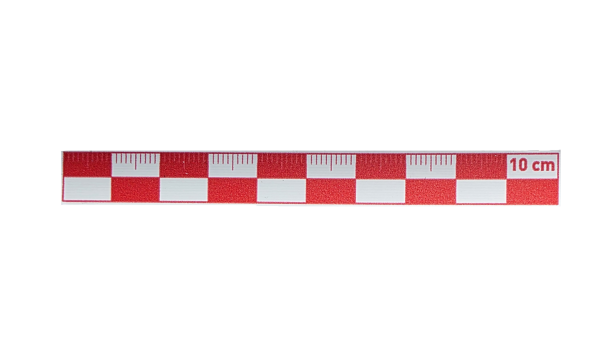 10 cm Kırmızı  Fotoğraf Ölçeği
