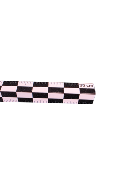 30 cm Siyah Köşebent  Fotoğraf Ölçeği