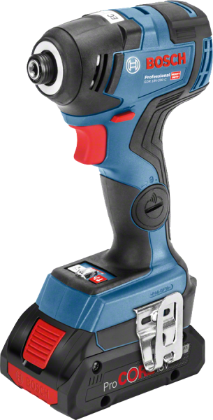 Bosch Professional GDR 18V-200 C Akülü Darbeli Somun Sıkma Makinesi (2 x18 V 4.0 Ah Akü, L-BOXX taşıma çantalı)
