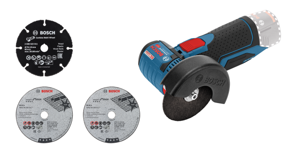 Bosch Professional GWS 12V-76 (Solo) Akülü Taşlama Makinesi (76mm)