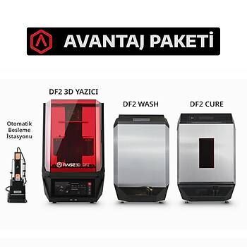 Raise3D DF2 DLP 3D Yazıcı Avantaj Paketi