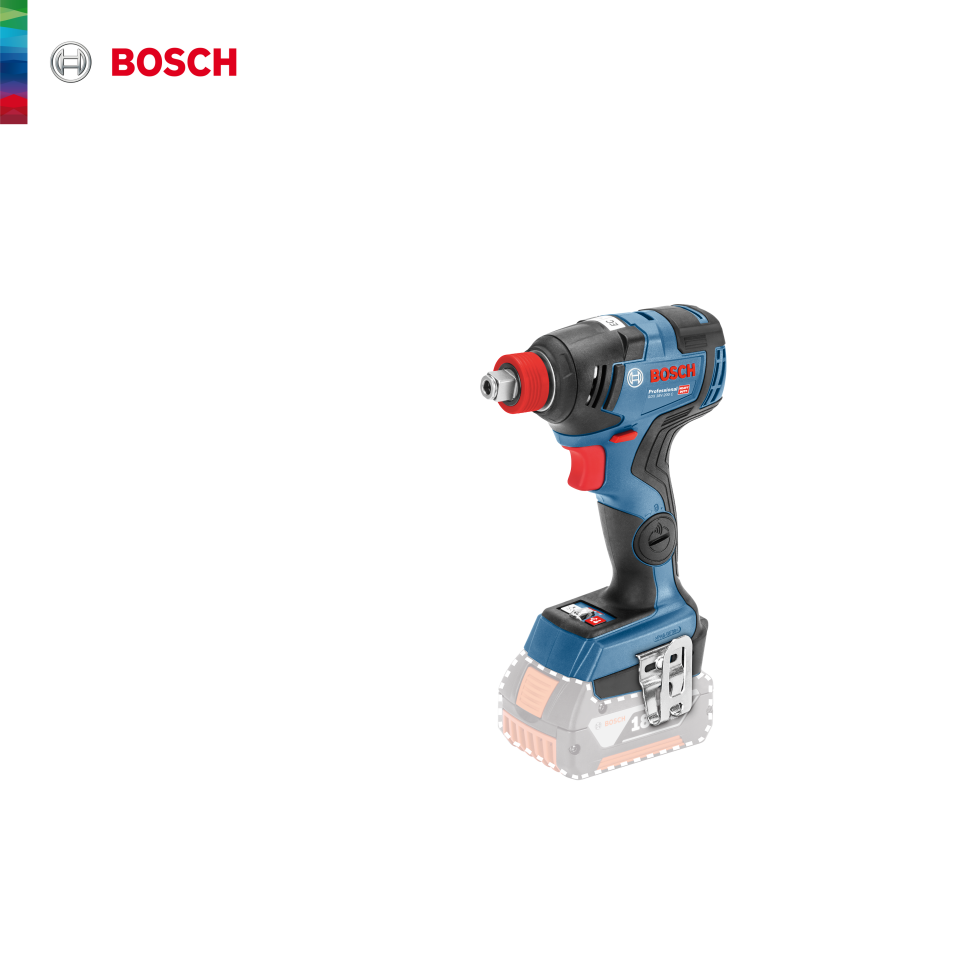 Bosch Professional GDX 18V-200 C (Solo) Akülü Darbeli Somun Sıkma Makinesi