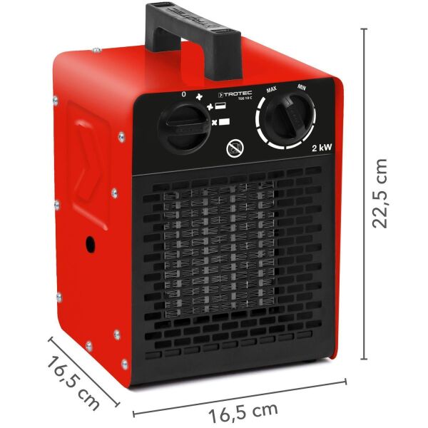 Elektrikli Seramik Fanlı Isıtıcı TDS 10 C 1.sınıf Outlet Ürün