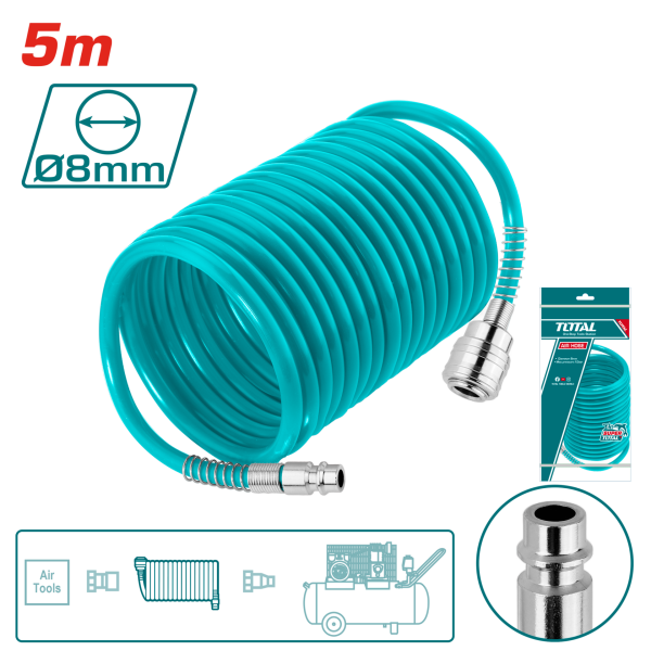 SPİRAL HAVA HORTUMU 5M