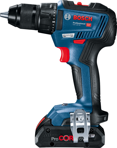 Bosch Professional GSR 18V-50 Akülü Delme Vidalama Makinesi
