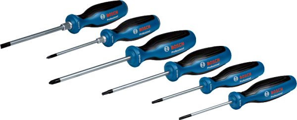 Bosch Profesyonel Tornavida Seti 6 Parça