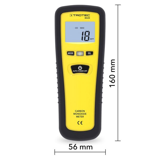 Karbon Monoksit Ölçüm Cihazı BG20
