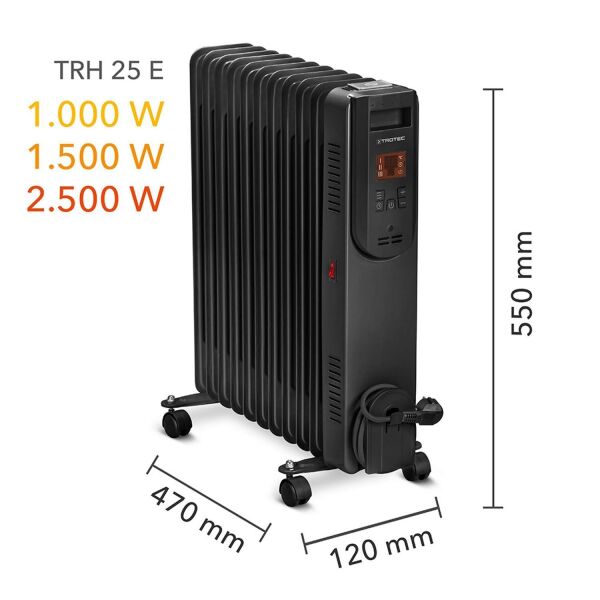 Yağlı Radyatör TRH 25 E