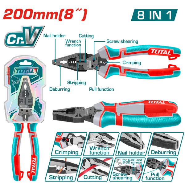 200MM MULTİ KOMBİNE PENSE