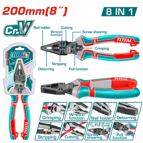 200MM MULTİ KOMBİNE PENSE