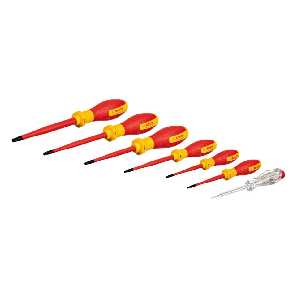 Bosch Profesyonel VDE Torx Tornavida Seti 7 Parça