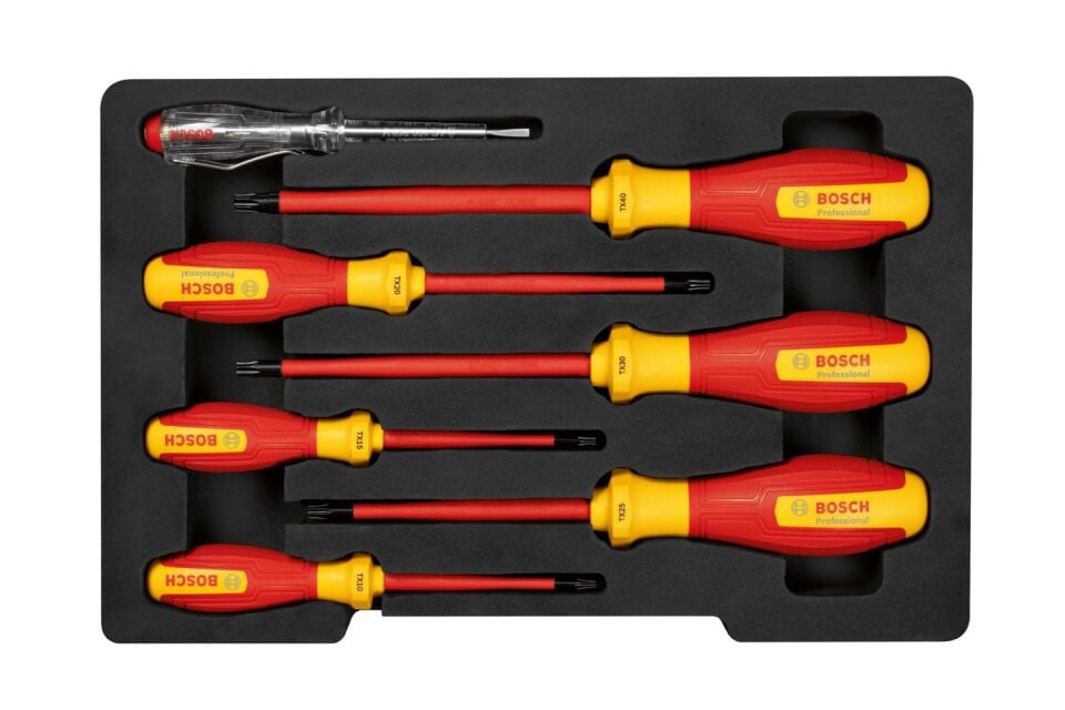 Bosch Profesyonel VDE Torx Tornavida Seti 7 Parça