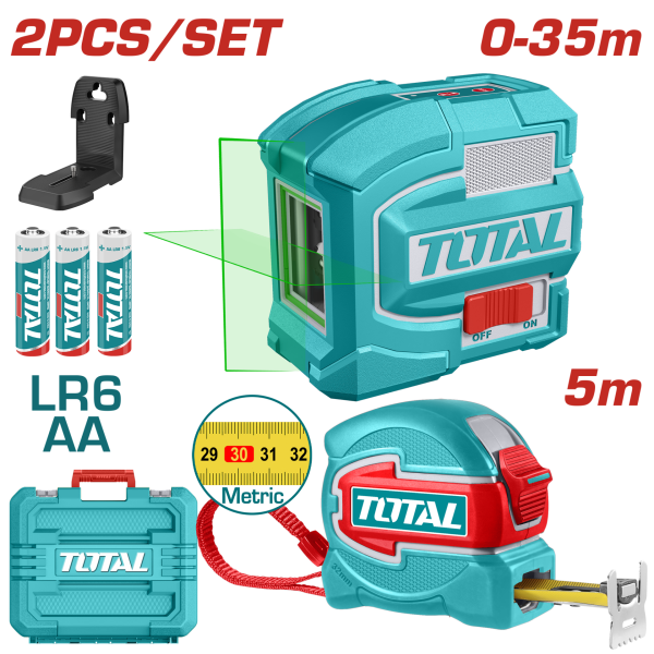 LAZER HİZALAMA VE METRE SETİ