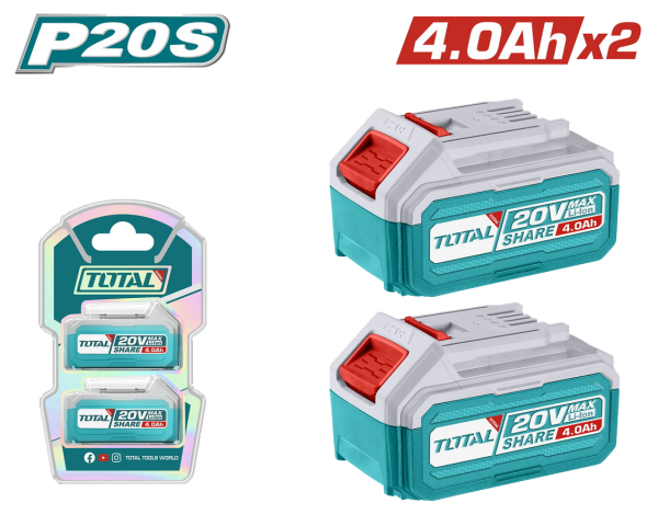LI-ION 4Ah 2 Lİ AKÜ SETİ