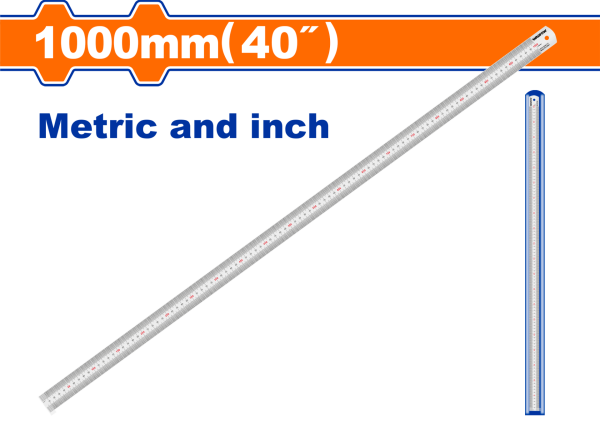 WADFOW ÇELİK CETVEL 1000MM