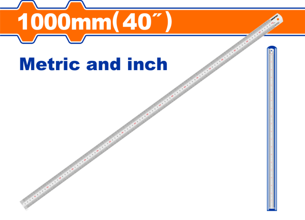 WADFOW ÇELİK CETVEL 1000MM
